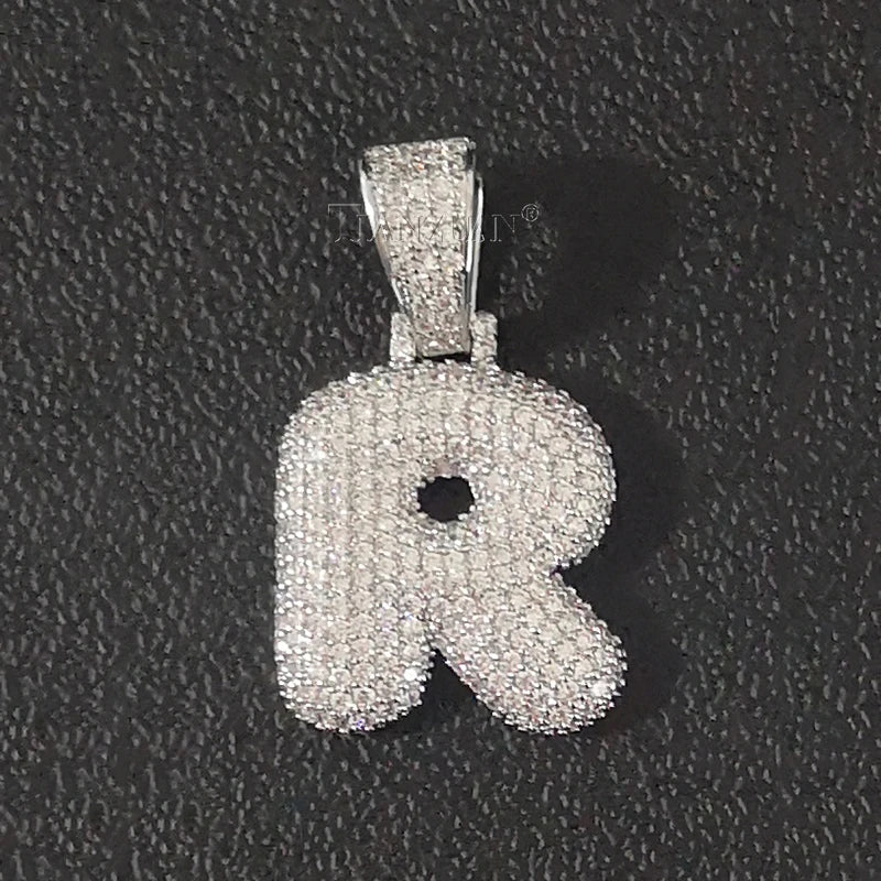 Moissanite Bogstav Pendant
