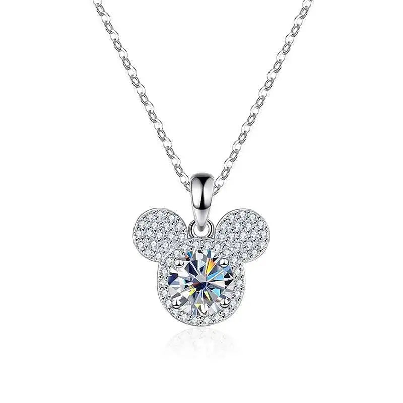 Moissanite Mus Pendant