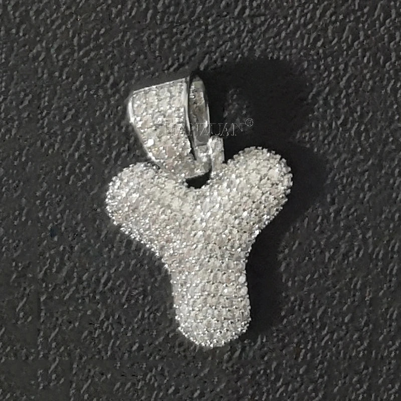 Moissanite Bogstav Pendant