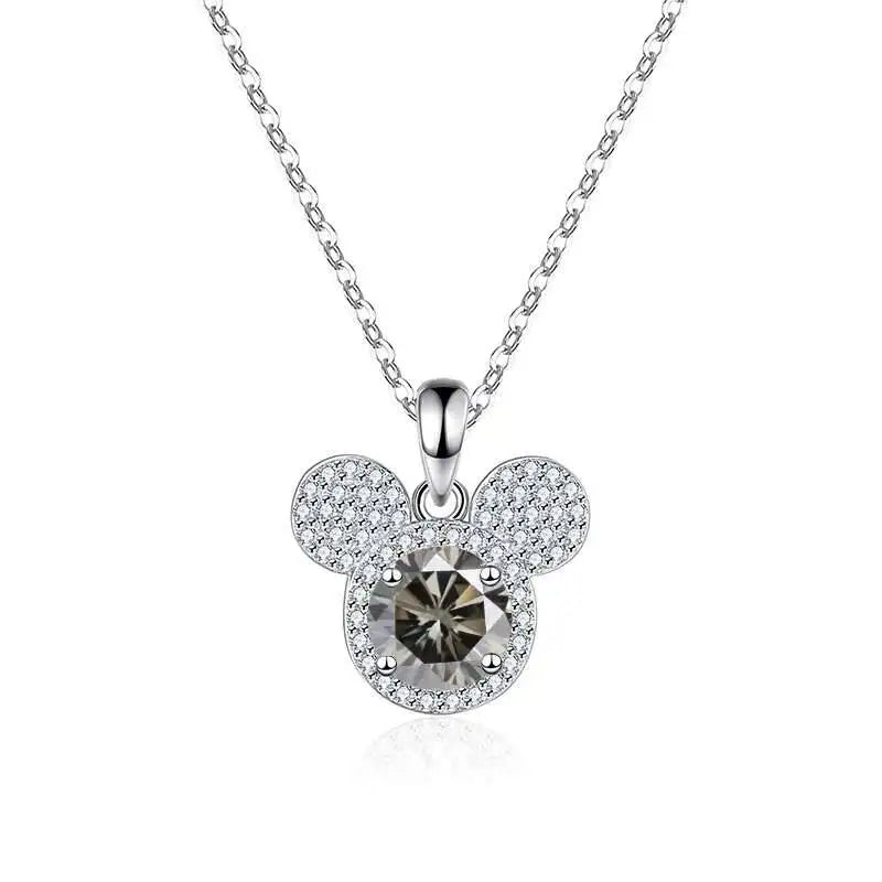 Moissanite Mus Pendant