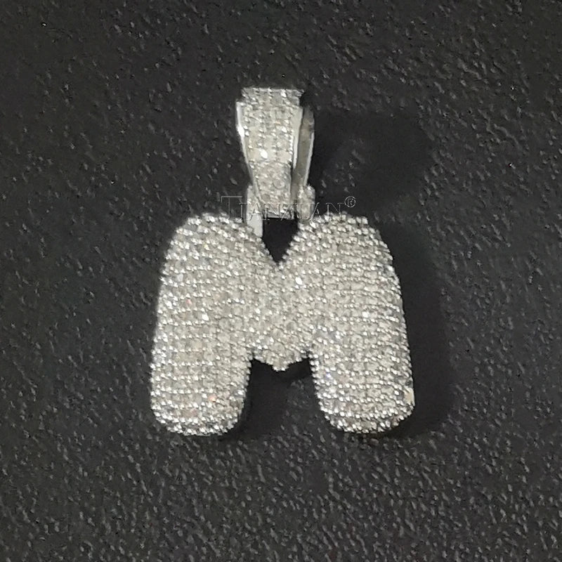 Moissanite Bogstav Pendant