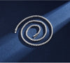Moissanite Tennis Halskæde