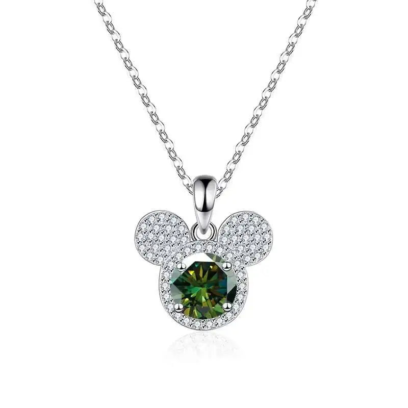 Moissanite Mus Pendant