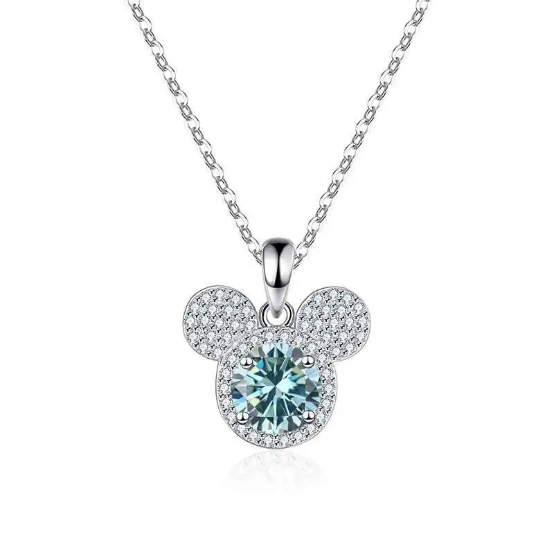 Moissanite Mus Pendant