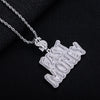 Moissanite Iced Out “Fast Money” Pendant