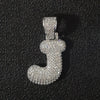 Moissanite Bogstav Pendant