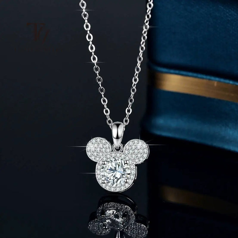 Moissanite Mus Pendant