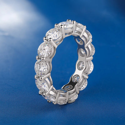 5mm Moissanite Række Ring