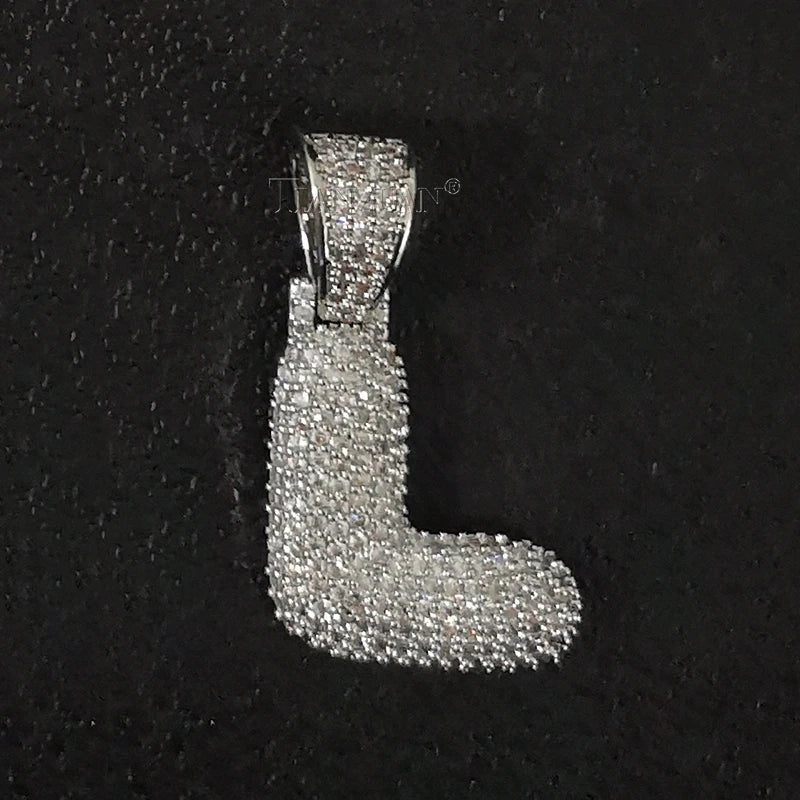 Moissanite Bogstav Pendant
