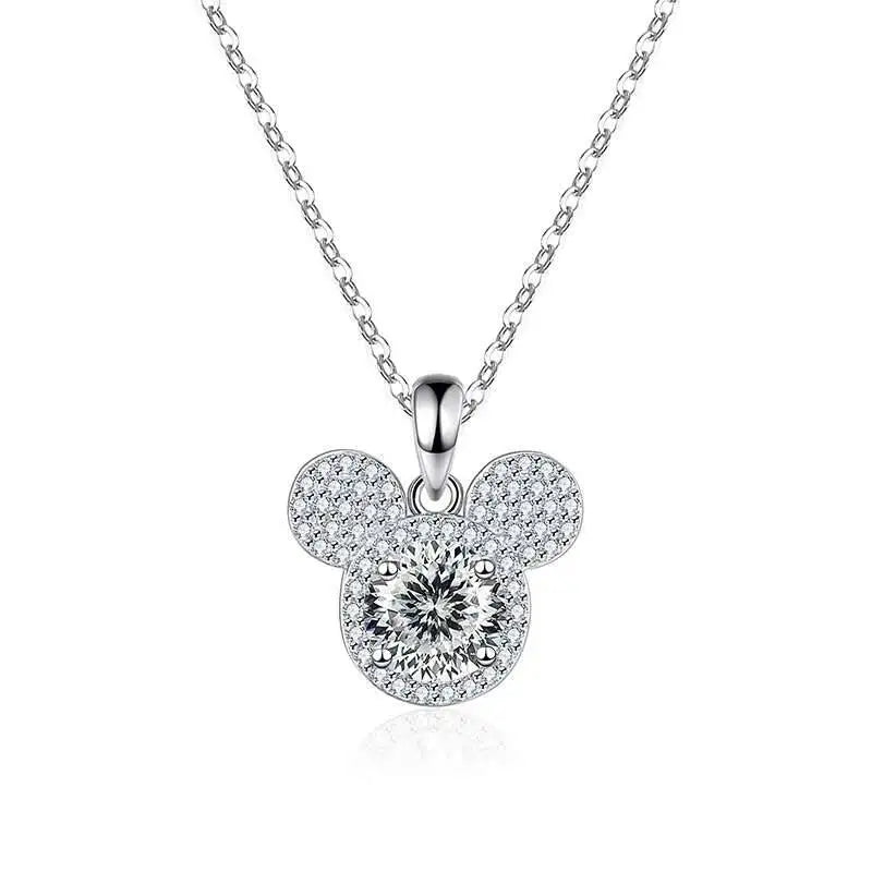 Moissanite Mus Pendant