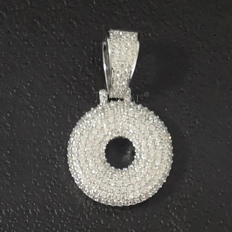 Moissanite Bogstav Pendant