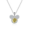 Moissanite Mus Pendant