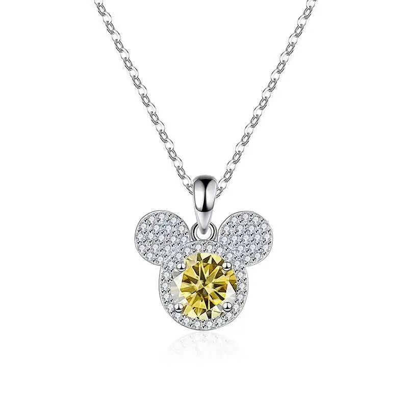 Moissanite Mus Pendant
