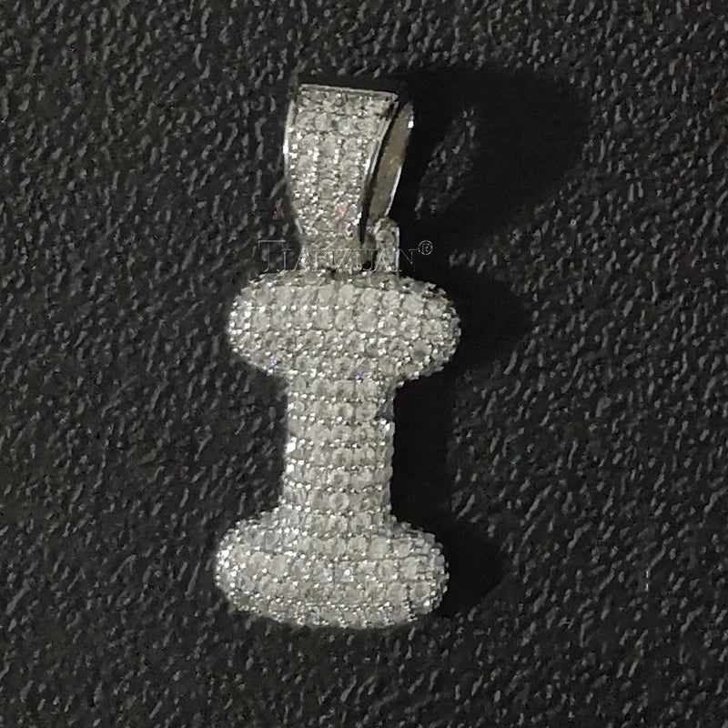 Moissanite Bogstav Pendant