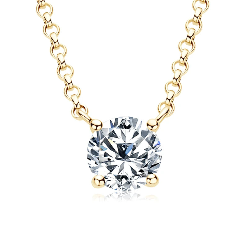 Moissanite Halskæde