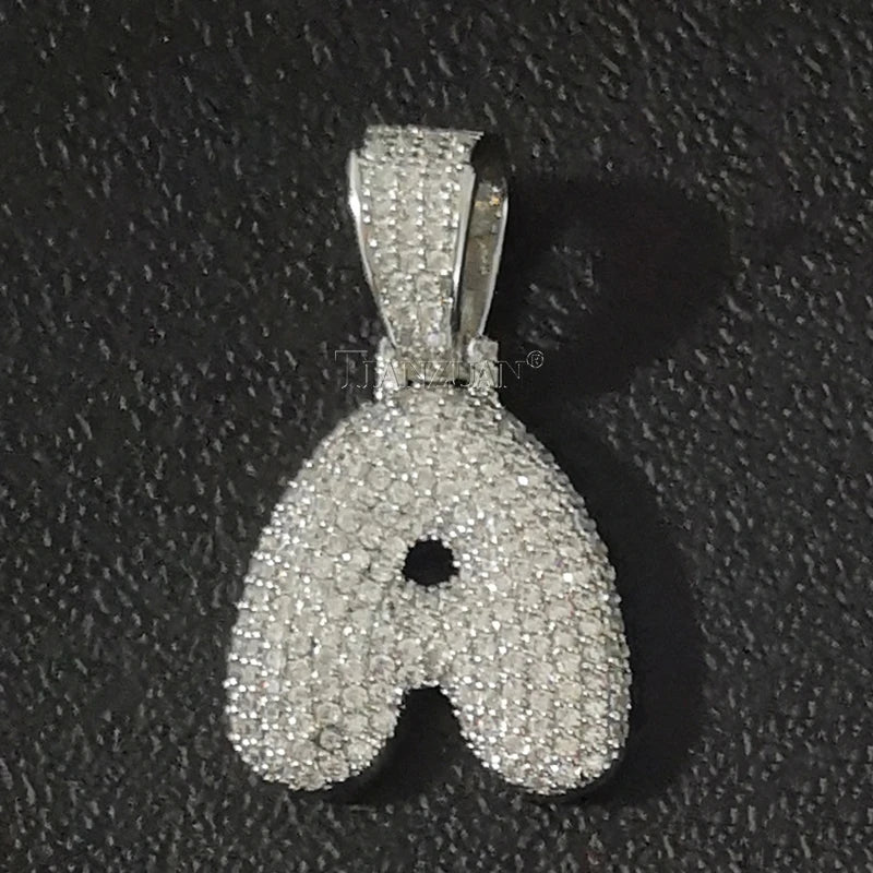 Moissanite Bogstav Pendant