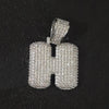 Moissanite Bogstav Pendant