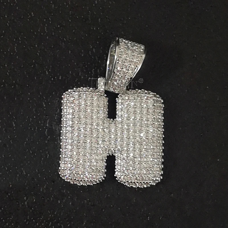 Moissanite Bogstav Pendant