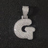 Moissanite Bogstav Pendant