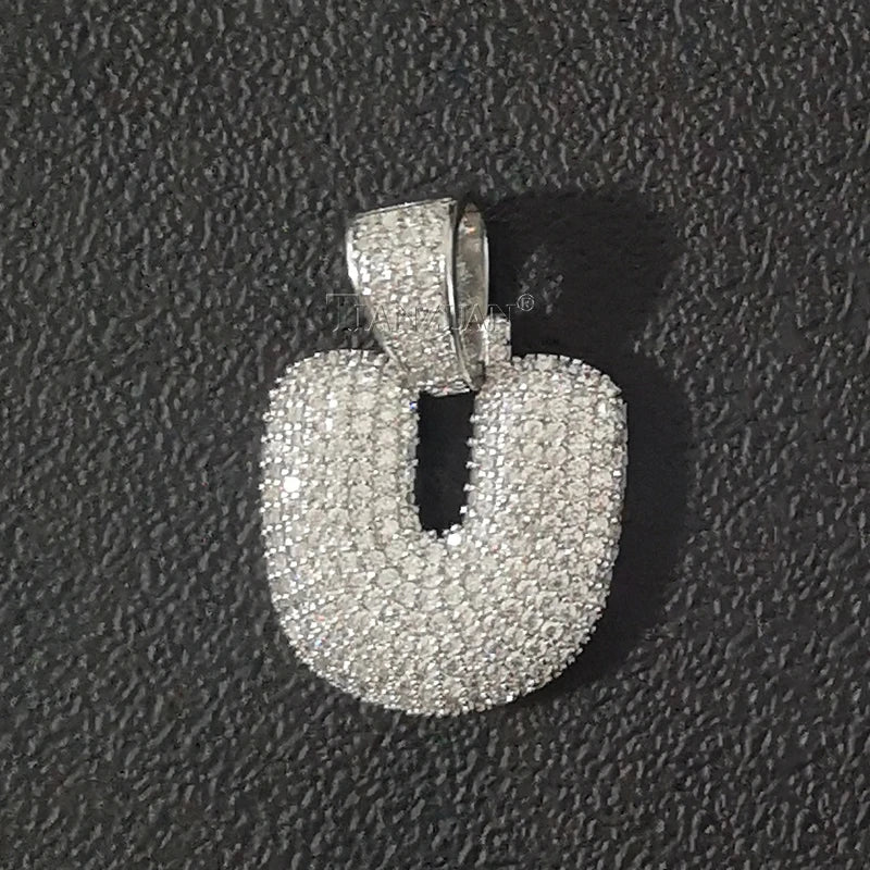 Moissanite Bogstav Pendant