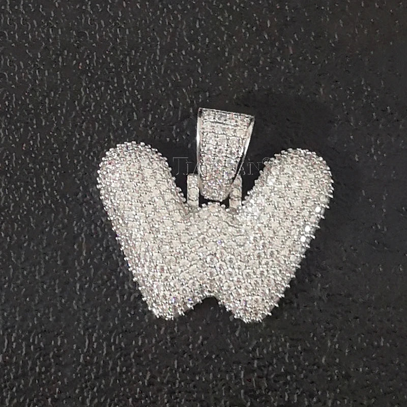 Moissanite Bogstav Pendant