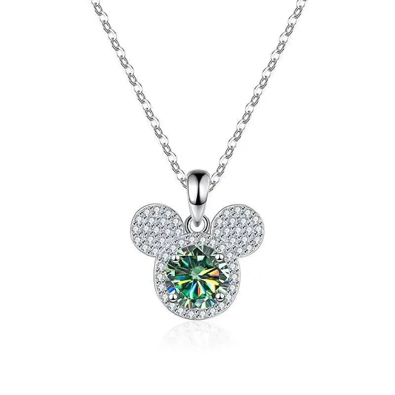 Moissanite Mus Pendant