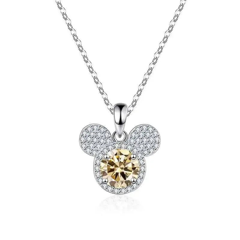 Moissanite Mus Pendant