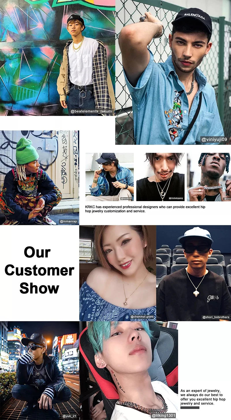 5MM Moissanite Tennis Chain Pure Silver Necklace High end Accessory GRA Certified Men and Women Hip hop Jewelry Gift